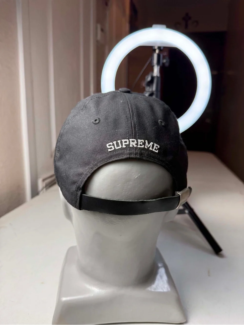 Supreme Cordura S Logo 6-Panel Black - FW18